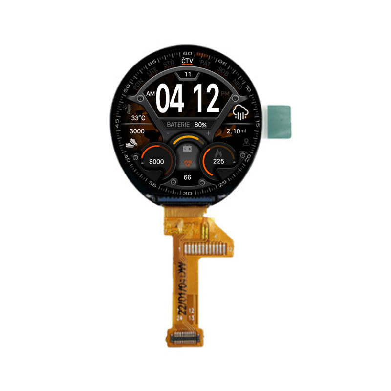 1.32 inch 360x360 TFT LCD Color Round Screen QSPI Interface LCD Display Can Add Touch