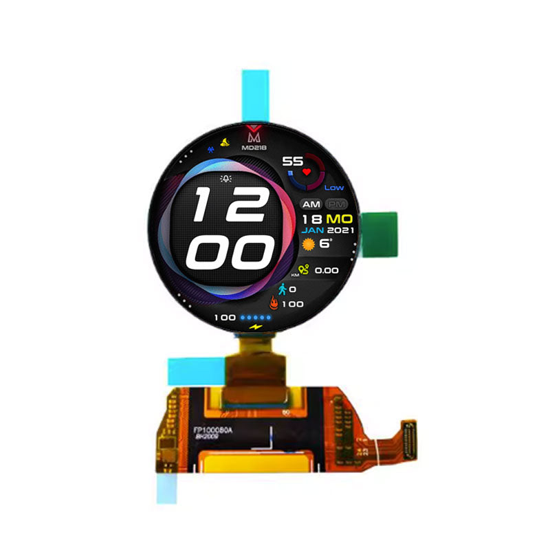 1.39 Inch 454x454 Round OLED Display IPS 325PPI DCI-P3 450Nits AMOLED Screen With MIPI Controller Board