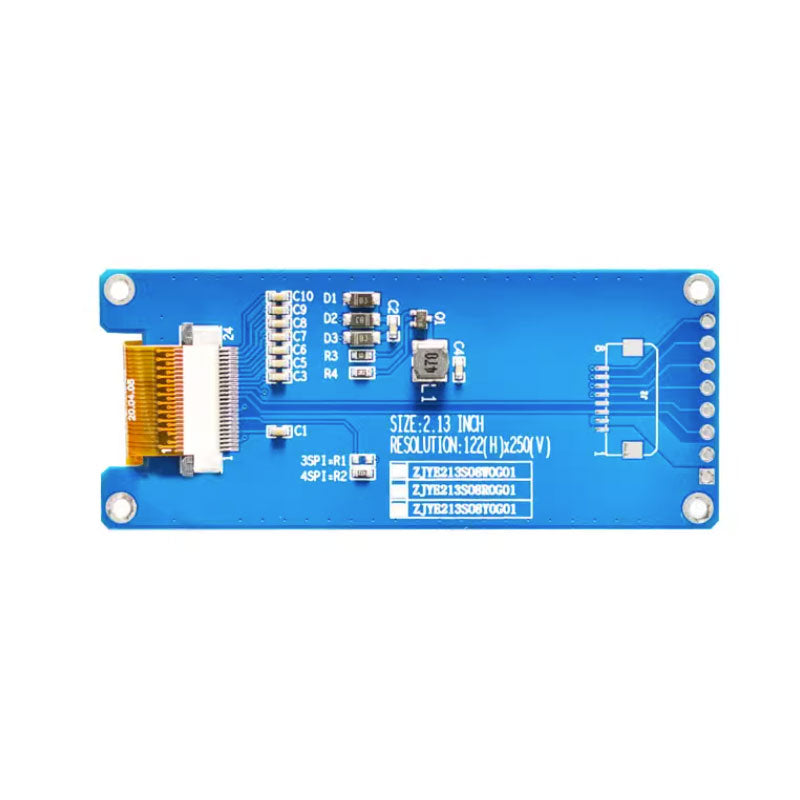 2.13 Inch E-paper ink Screen 122x250 Full Viewing Angle 3/4-wire SPI Interface Display
