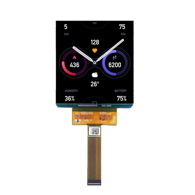 H381DLN01.0 AMOLED Display 3.81 inch 1080x1200 MIPI FPC Interface OLED For VR AR