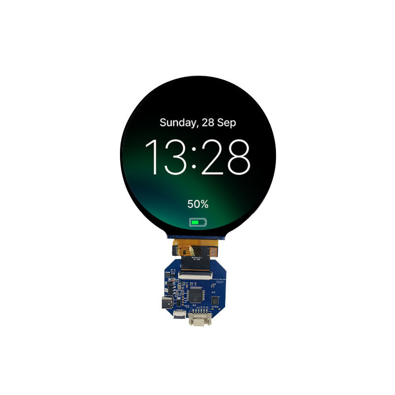 4 inch 720x720 TFT LCD Color High-definition LCD Round Screen MIPI Interface 300 Brightness With Board For Smart Home Screen