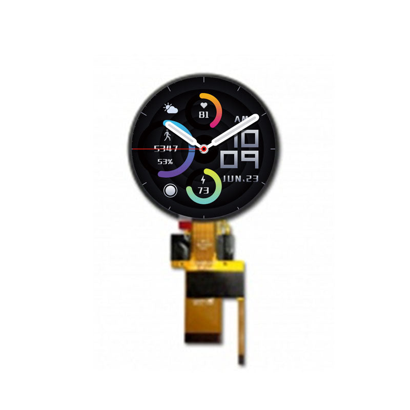 3 Inch Circular TFT LCD Display 432x432 IPS Round LCD Screen For Handheld Terminal