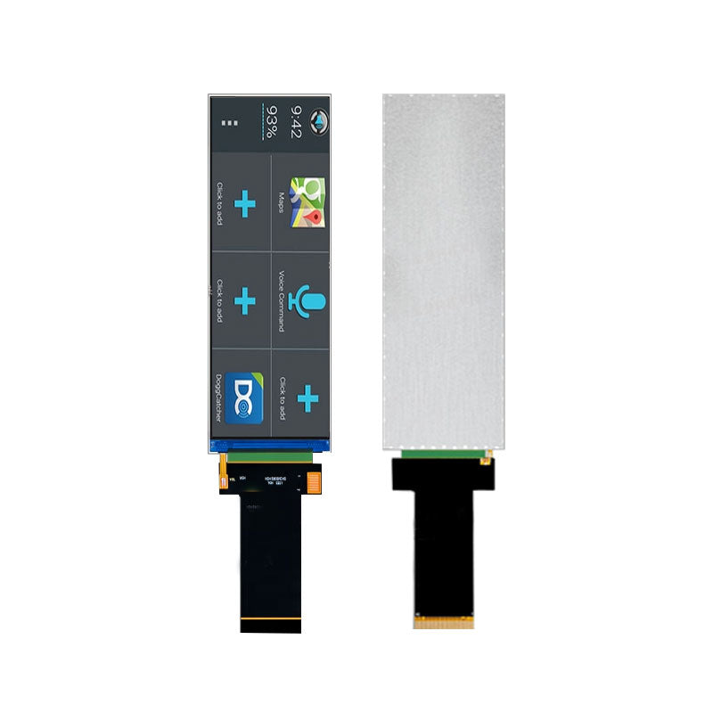 4.58 Inch Bar LCD Display 320x960 SPI RGB LCD Module With Touch HDMI Kit