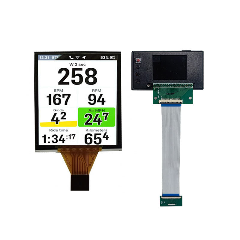 LPM013M126A JDI 1.28 Inch Reflective Display 176x176 Sunlight Readable 3-wire SPI Memory in Pixel Display For Smart Wear