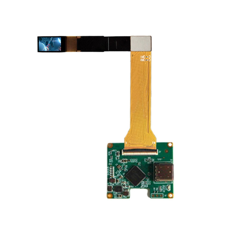 SY049LDM01+5B0049T06-2 0.49 Inch Micro OLED Display MIPI 1920×1080 3000nits High Brightness OLED Display With Type-C Driver Board For EVF AR Red Dot Sight Display Solutions