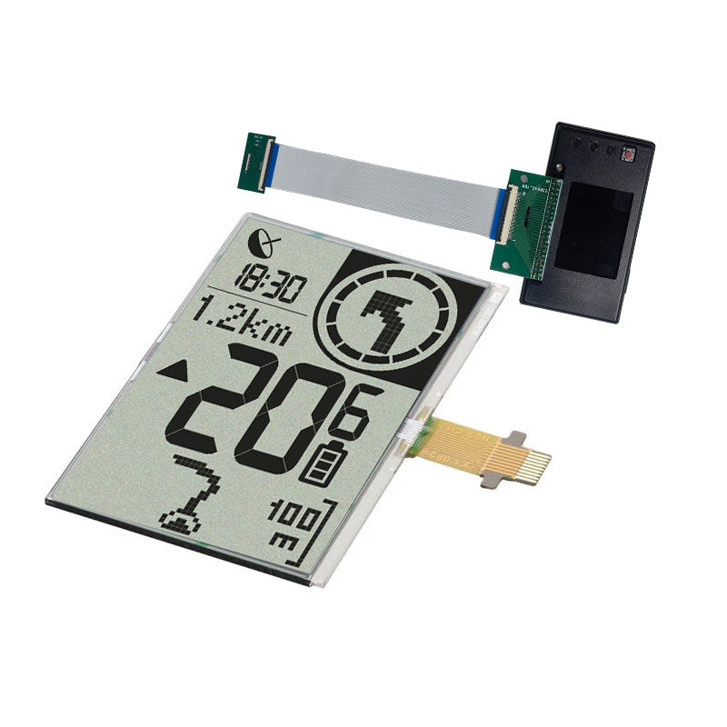 TN0227ANVNANN-GN00 2.3 Inch Sunlight Readable LCD Display 240x300 Reflective SPI Memory-in-Pixel LCD Display