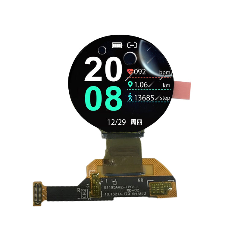 E1194AA62.A 1.2 Inch OLED 390*390 SRGB Round Amoled