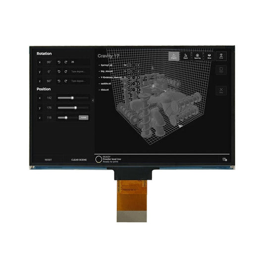 How Resolution and Pixel Size Affect 3D Printer Display Performance
