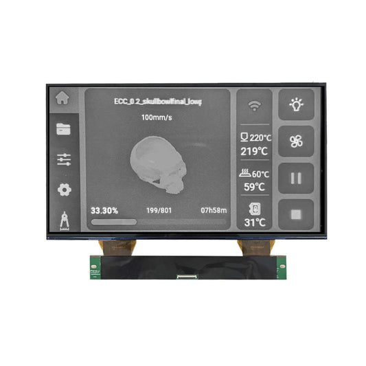 Wide Temperature LCD Displays for 3D Printing Equipment Used in Industrial Environments
