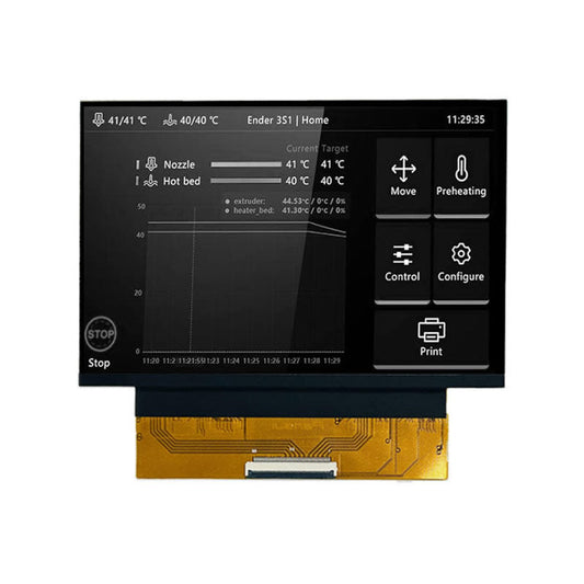Monochrome LCD vs Color LCD for Resin 3D Printers: How to Choose the Right Display Technology