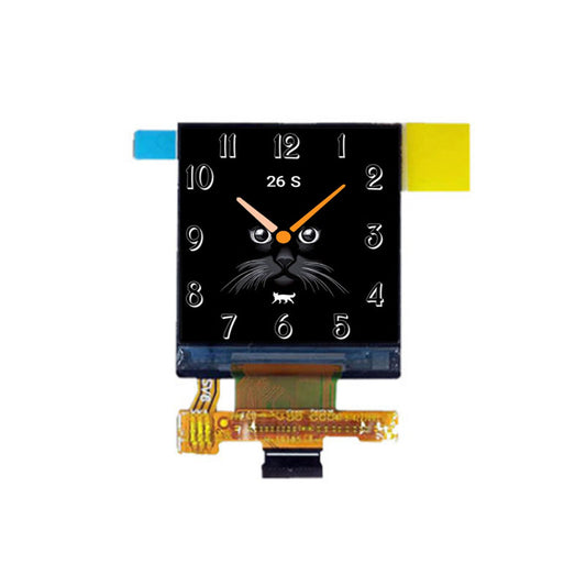 1.28 inch 176x176 TFT LCD Display Smart Wear Transflective LCD