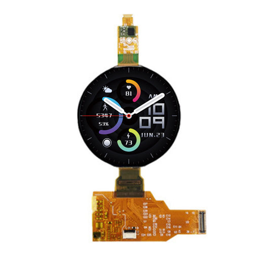 1.43 inch 466x466 AMOLED Color Round Screen QSPI/SPI Interface OLED Display For Smart Wear