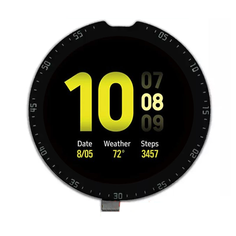 1.4 Inch Round AMOLED Display 466×466 LTPS High Resolution OLED Display with Capacitive Touch