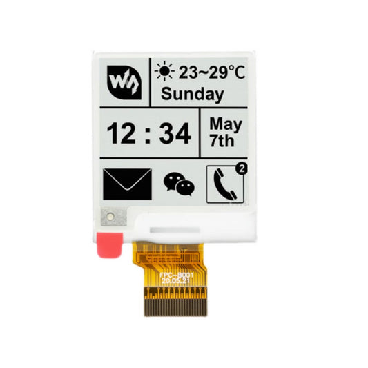 1.54 Inch Electronic Paper ink Screen 200x200 Black And White EPD Electronic Paper Display