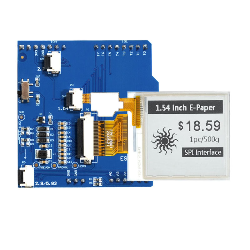 1.54 Inch Electronic Ink Screen 200x200 Electronic Paper Touch Screen ...