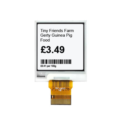 1.54 Inch E Ink Display Module SPI 152×152 Low Temperature Electronic Paper Display