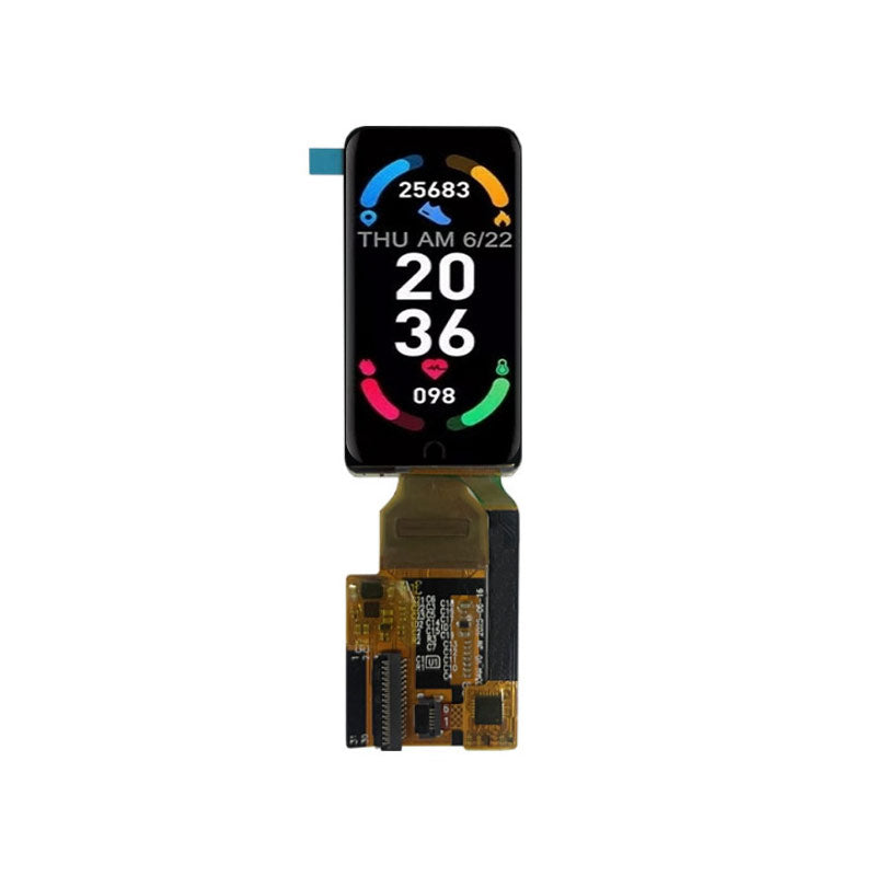 1.6 Inch High Brightness Display 700nits 228x460 MIPI CPU SPI OLED Display With On-Cell Touch