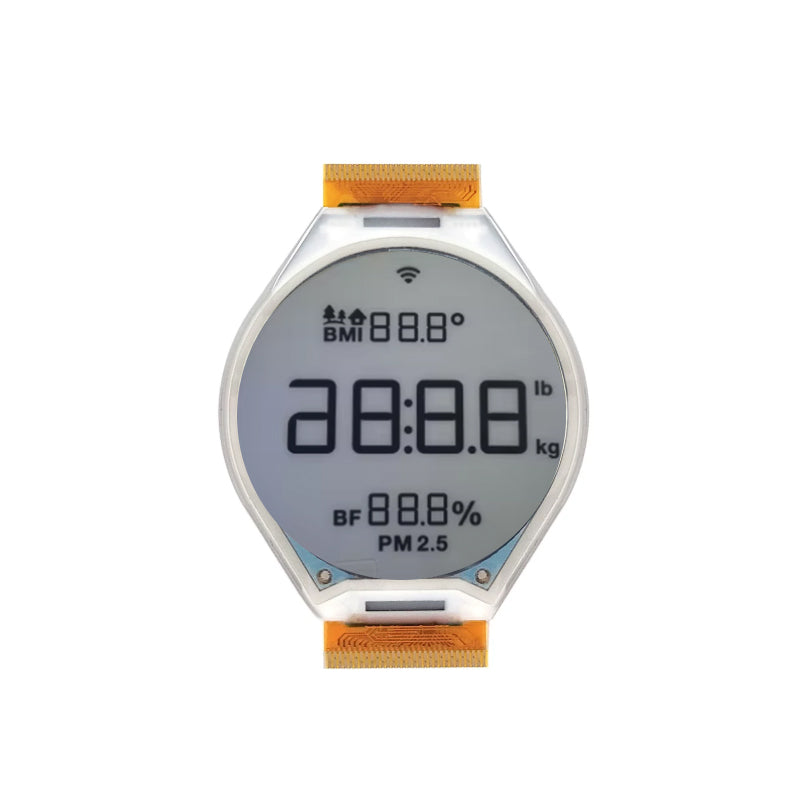 1.69 Inch Round Color E Ink Display SPI 400×400 Ultra-Thin Electronic Paper Display Module