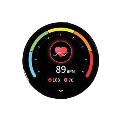 1.75 Inch Round AMOLED Display 466×466 High Resolution MIPI Interface High Brightness Outdoor Digital Screen