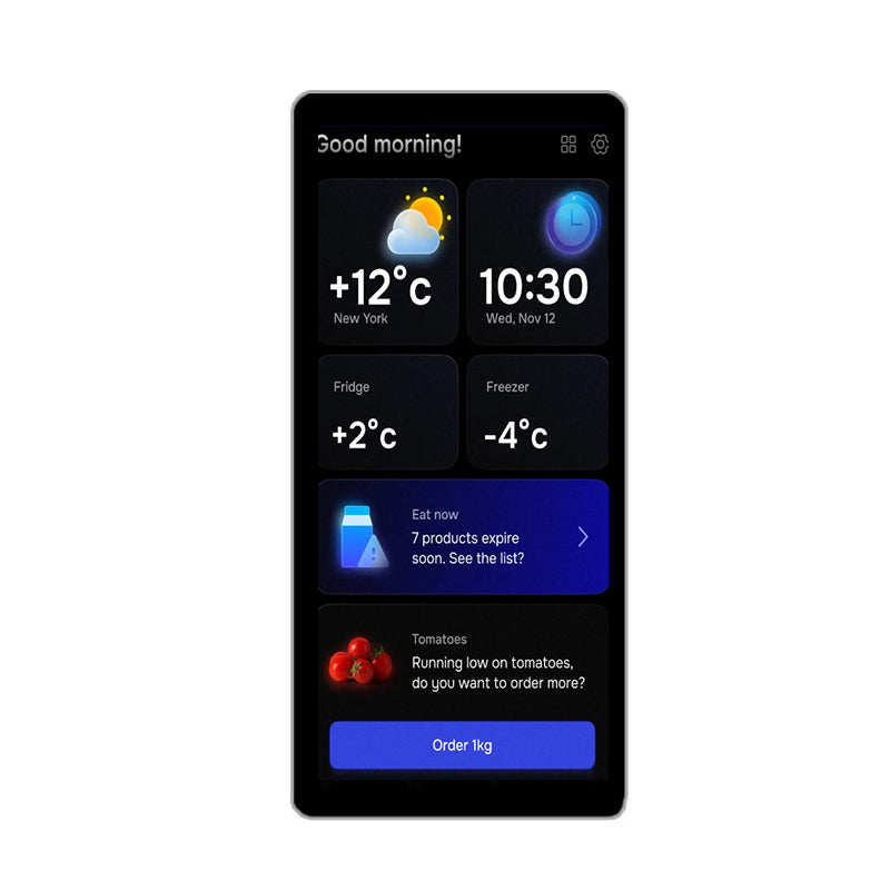 10.36 Inch Stretched LCD Display 720×1600 HDMI Bar Display