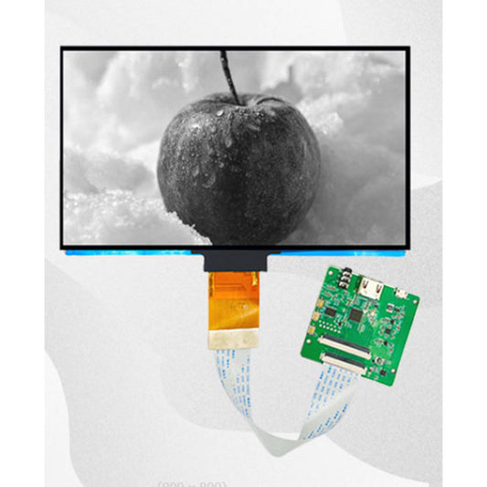 10.3 inch 7680x4320 HD 8K MONO Black And White Screen Plus HDMI To MIPI Driver Board Support Computer