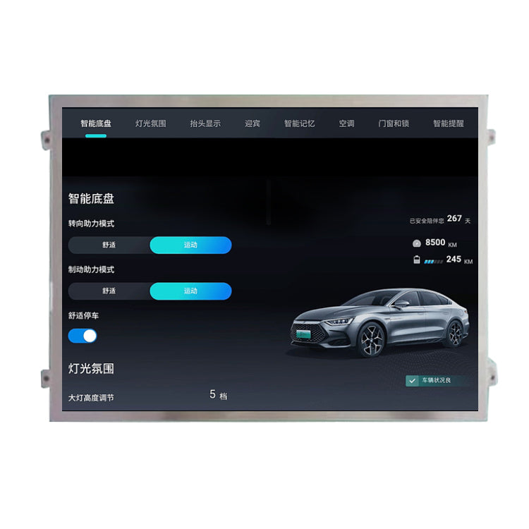 10.4 inch 1024x768 TFT LCD Display 600 Brightness LVDS Car Display  HSD104IXN1-A00