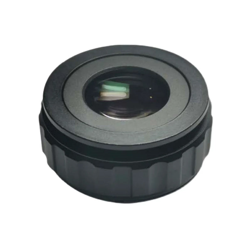 12.5× Monocular Focusable Eyepiece for 0.38-Inch & 0.40-Inch LCD Displays with Multi-Element Glass Lens and Metal Housing