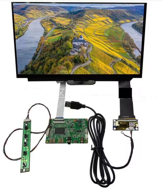 13.3" Capacitive Touch Screen 1920x1080 LCD With HDMI Connection