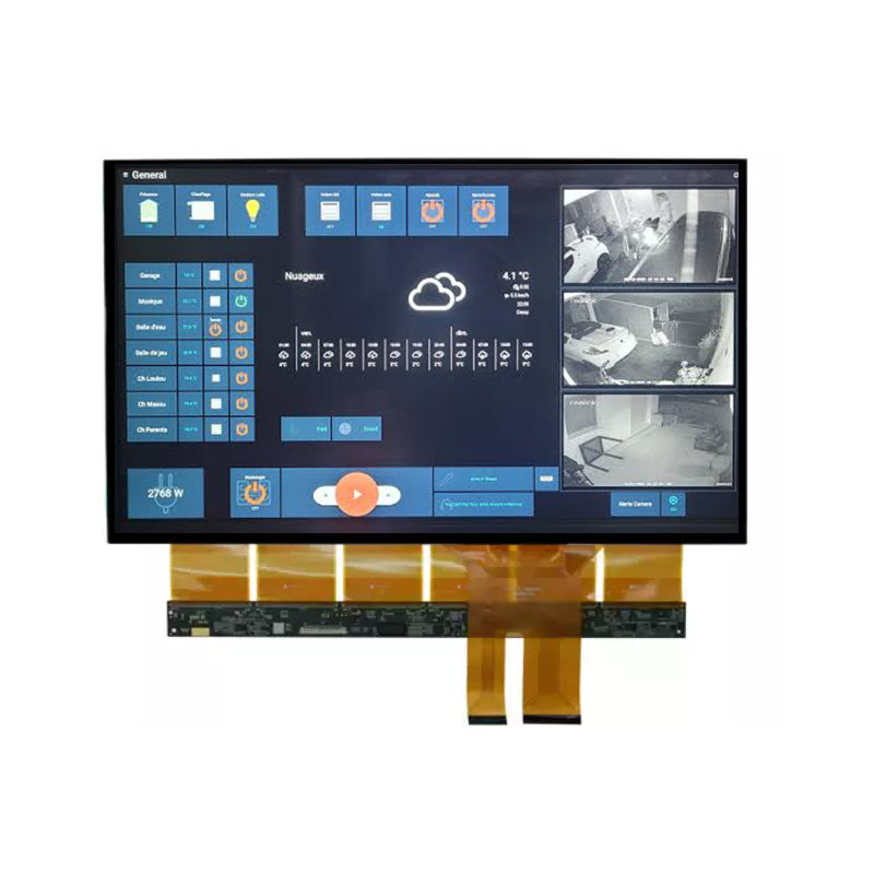 15.6 Inch AMOLED Display With 3840x2160 EDP Interface and Capacitive Touch Screen Display