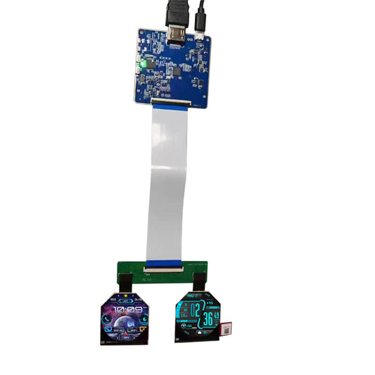 Daul Displays Independent Output With DP Board JDI LPM021M528C 2.1 Inch 1600x1600 LCD Panel MIPI Interface LCD Display Screen For HMD AR VR