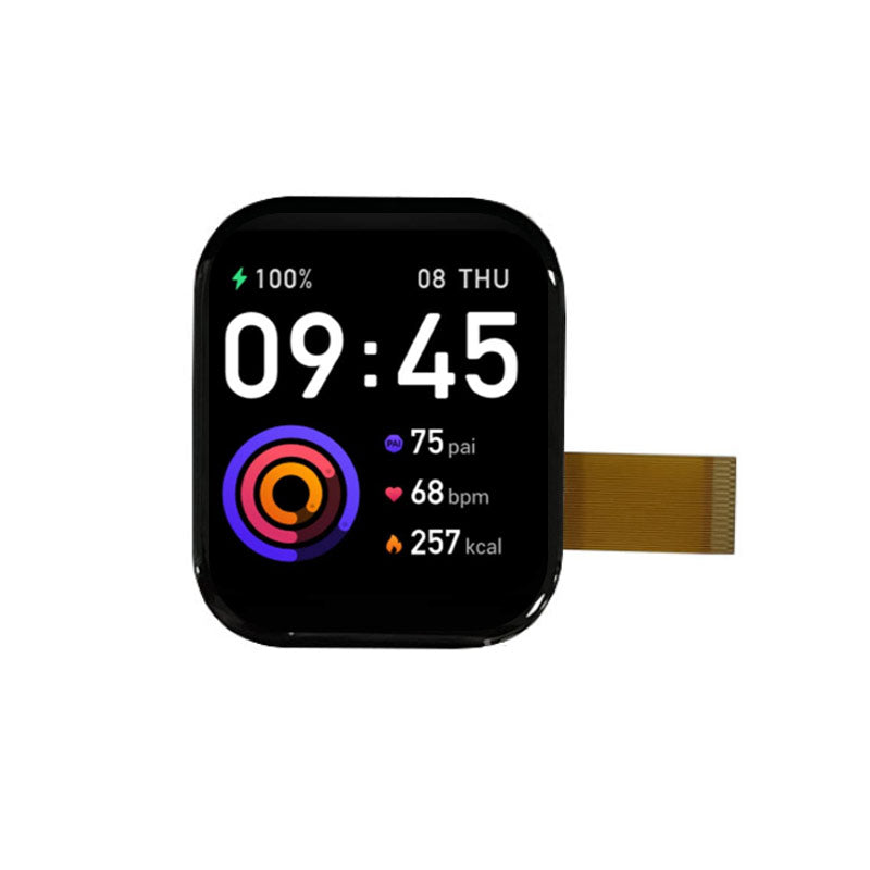 2 Inch High Brightness Display 800nits IPS 410x502 MIPI AMOLED Display With On-Cell Touch