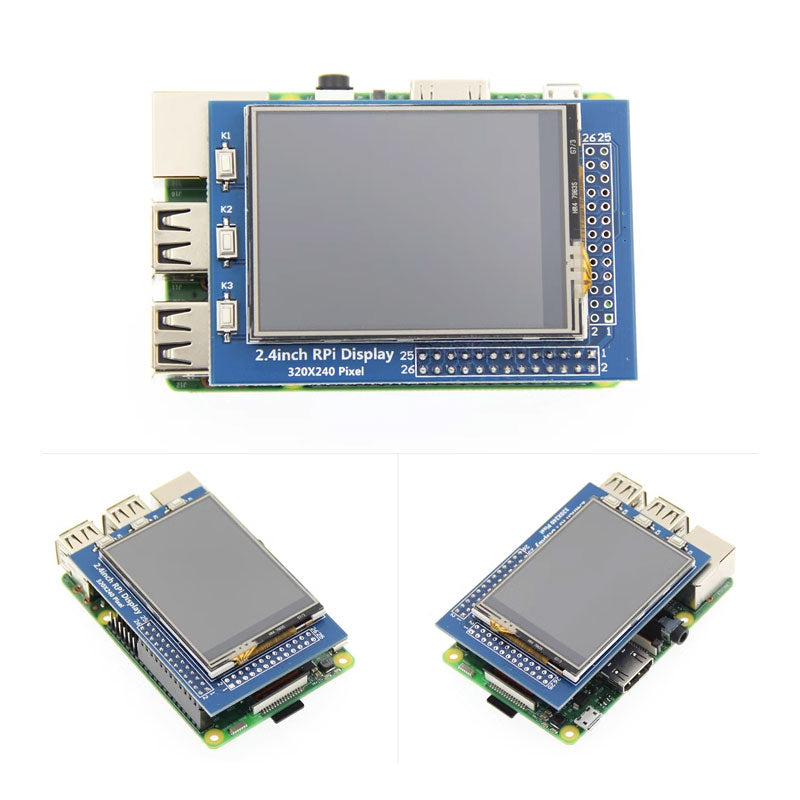 Raspberry Pi 2.4 inch Touch Screen TFT Display 320x240 Screen For Raspberry Pi 3B+/4B