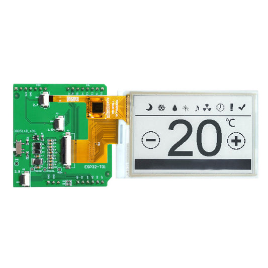 2.7 Inch Electronic Ink Screen 264x176 Electronic Paper Touch Screen With Adapter Board