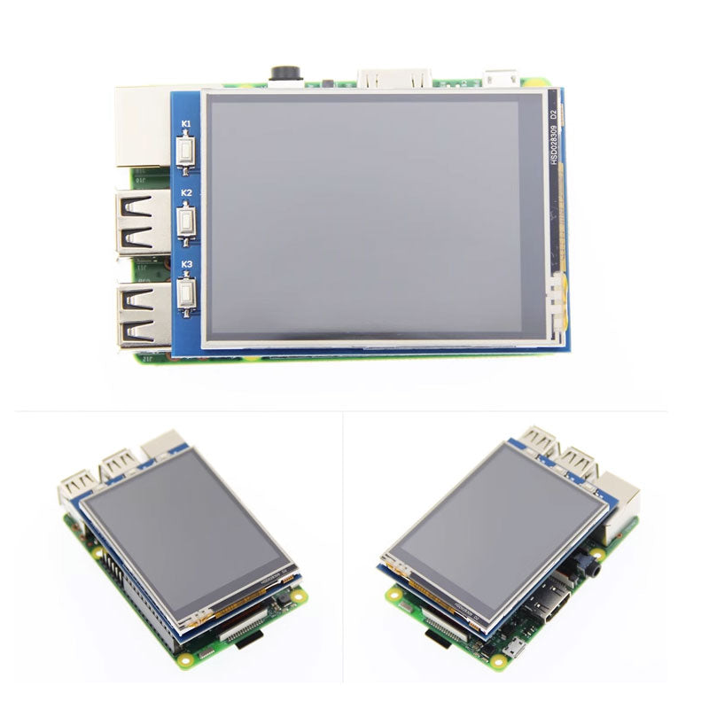 2.8 inch Raspberry Pi Display Touch Screen SPI 320x240 Display For Raspberry Pi 3B+/4B