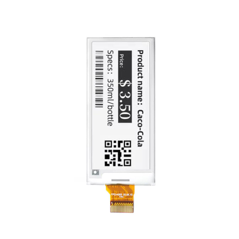 2.9 Inch Black & White E-Paper Display 296×128 SPI Electronic Ink Display Module