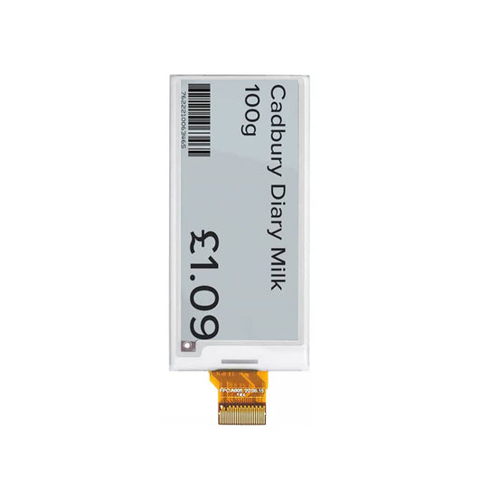 2.9 Inch Black White Red E-Paper Display SPI 296×128 1.5s Partial Refresh Electronic Ink Display Module