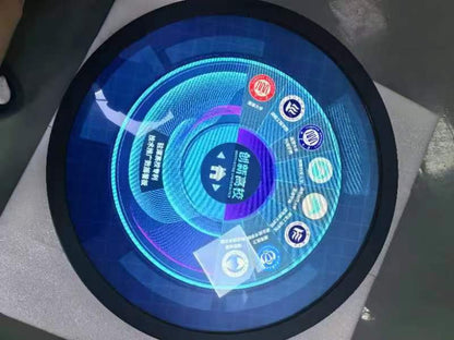 DV236FBM-N00 BOE 23.6 Inch Circular Display 1280x1280 Sunlight Readable Round LCD For Digital Signage