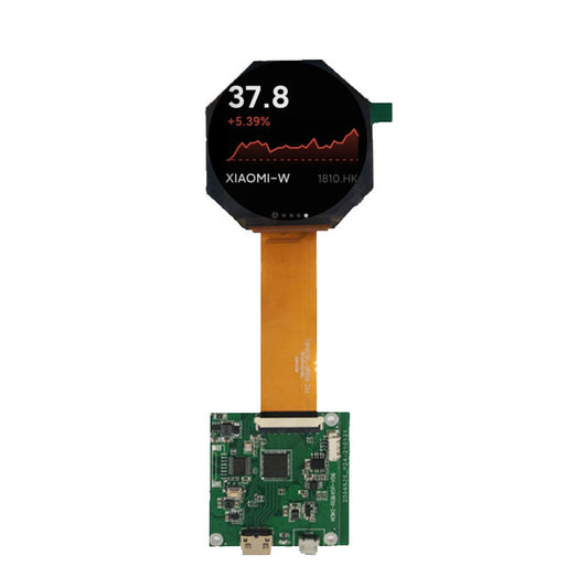 3.0 inch 480x480 TFT Color Circular Display With Driver Board TM030XDHG30L