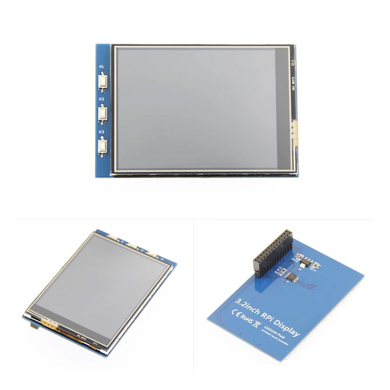 3.2 Inch Raspberry Pi Touch Display 320x240 LCD Display For Raspberry Pi 3B+/4B