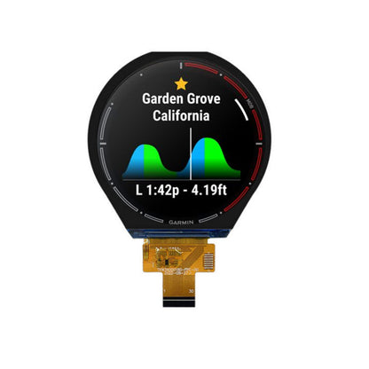 3.4 Inch Circular Display MIPI 4 LANE 800x800 High Brightness TFT LCD Display