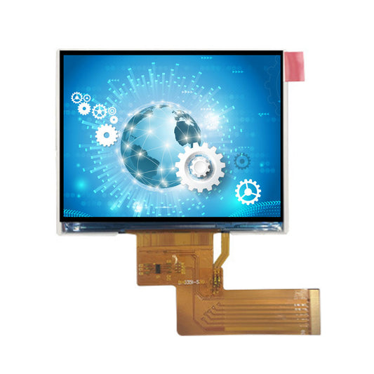 3.45 inch 640x480 TFT Square Screen MIPI Interface 280 Brightness Full Viewing Angle Horizontal Screen Handheld Terminal Remote Control