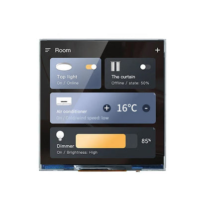 3.95 Inch TFT LCD Display 720×720 IPS LVDS GC9704 Wide Temperature Square Display