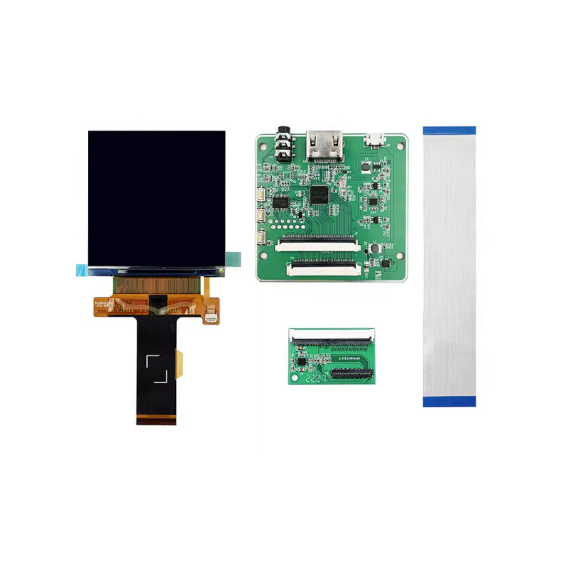 LS029B3SX06 Sharp 2.9 Inch 2160x2160 LCD Display MIPI 51 Pin FPC LCD Panel With HDMI Board For HMD AR VR