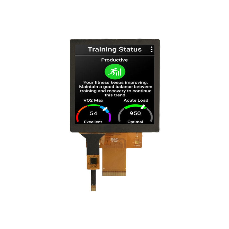 4 Inch Wide Temperature LCD Display -30°C to 80°C 720×720 TTL High Brightness 650nits TFT LCD Display With Capacitive Touch