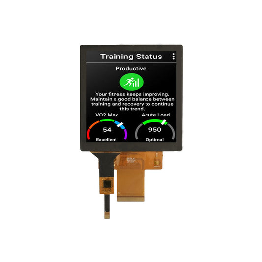 4 Inch Wide Temperature LCD Display -30°C to 80°C 720×720 TTL High Brightness 650nits TFT LCD Display With Capacitive Touch