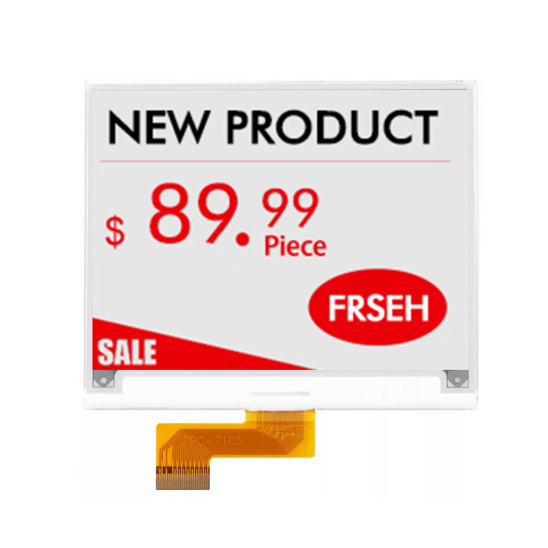 4.2 Inch 4-Color E Ink Display SPI 400×300 Black White Red Yellow Electronic Paper Screen