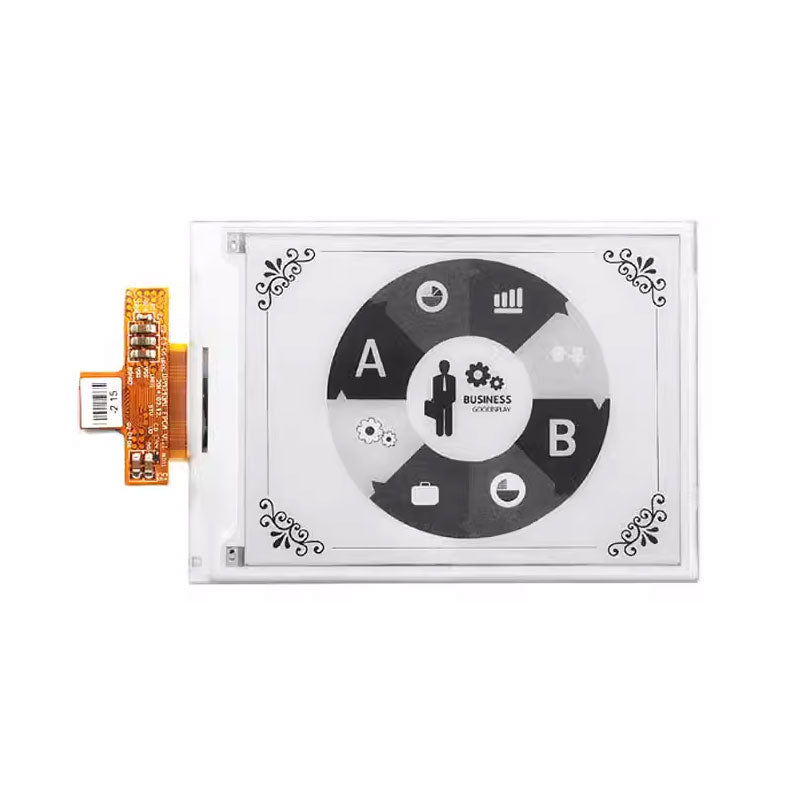 4.3 Inch Black And White E-paper 16-level Grayscale 800x600 Parallel Port E-ink Display