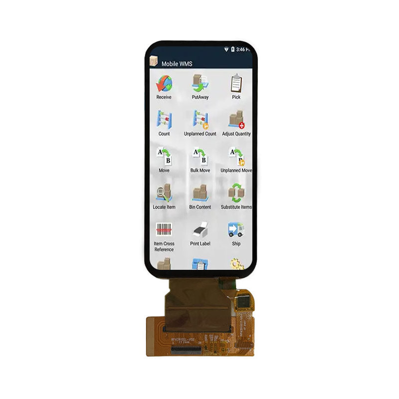 4.4 Inch OLCD Display 568×1210 MIPI High Brightness 600nits AMOLED Display With On-Cell Touch