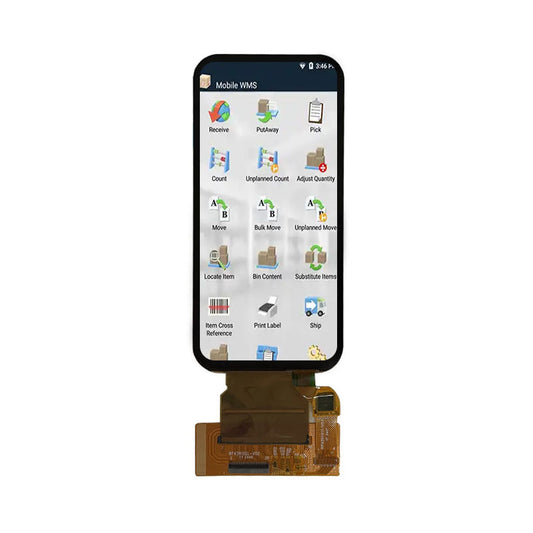 4.4 Inch OLCD Display 568×1210 MIPI High Brightness 600nits AMOLED Display With On-Cell Touch