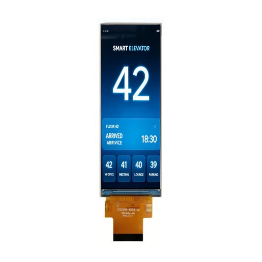 4.58 Inch Stretched LCD Display IPS RGB 320×960 Bar Display with HDMI Driver Board